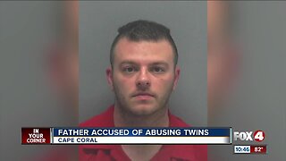 Father accused of abusing twins