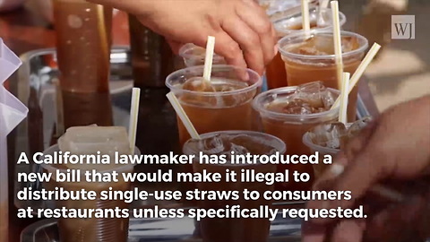New California Bill: Waiters Will Serve 6 Months In Prison For Handing Out ‘Unsolicited’ Straws