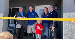 Wounded Veteran Given Key to Specially Adapted Home
