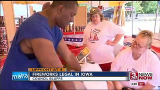 Firework sales now legal in Iowa 4:30pm