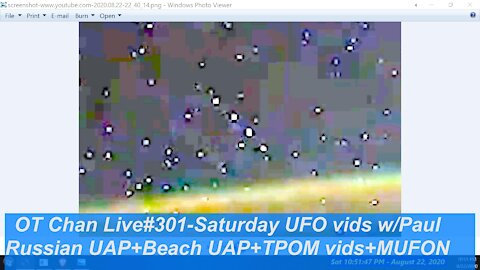 Saturday Live UFO Topics & Vid Analysis - RusUAP+TPOM+MUFON +More GimbalFLIR.] - OT Chan Live#301