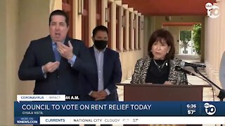 Council to vote on rent relief Tuesday