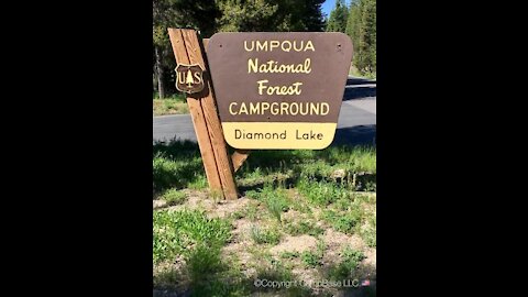 Diamond Lake Campground in Oregon