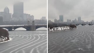 Mesmerizing video shows Charles River looking absolutely groovy