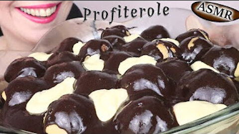 Profiterole Mukbang ASMR Compilation