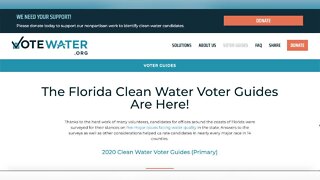Local candidates respond to Vote Water ratings
