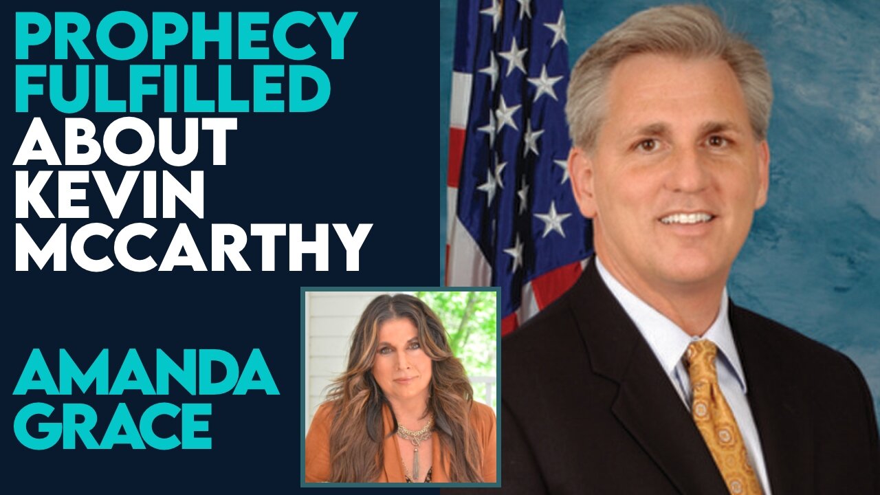 Amanda Grace Talks About Kevin McCarthy Prophecy Fulfilled! Oct 26 2023