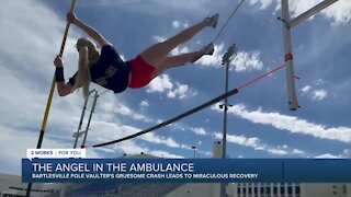 The Angel in the Ambulance: a Bartlesville pole vaulter's miraculous recovery