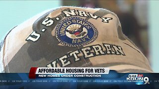 More affordable housing for veterans under construction