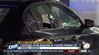 2 detained after reported shooting in Normal Heights