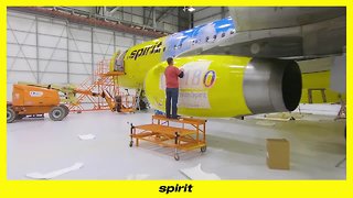 Spirit debuts 'Dumbo'-themed airplane at Detroit Metro Airport