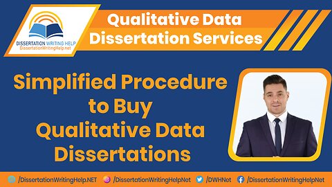 Qualitative Data Dissertation for your Dissertation | DissertationWritingHelp.net