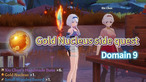 Gold Nucleus hidden side quest mission Domain 9 Tower of Fantasy