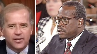 Joe Biden says don't trust FBI reports during Clarence Thomas hearing