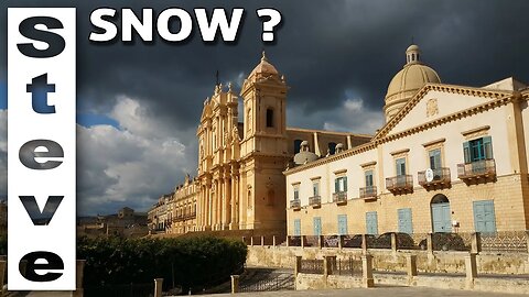 DOES it SNOW in SICILY? - Q&A From NOTO, Sicily - Touring Europe 15