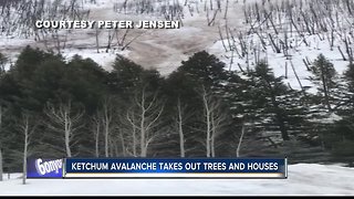 Avalanche in Ketchum
