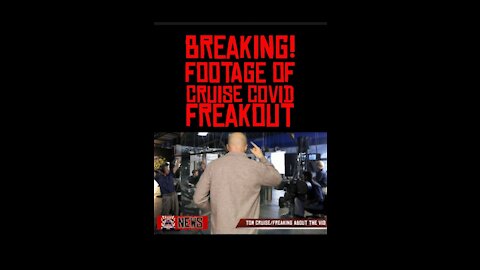 Exclusive Tom Cruise covid freak out footage