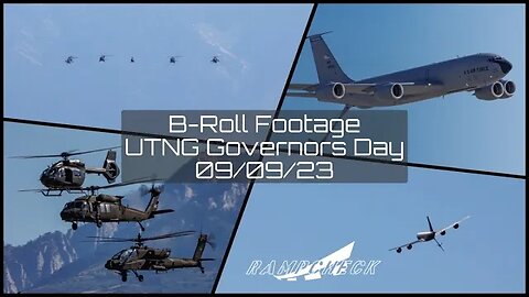 B-Roll Footage Utah National Guard Governors Day 2023