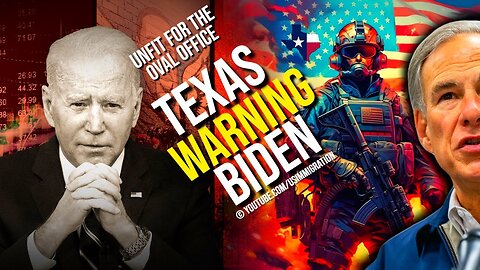 'Unfit For The Oval Office'🔥Texas R Issue Blunt Warning To Biden In Support Of Gov. Abbott On Border