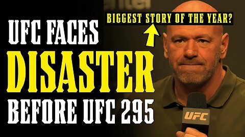 UFC Facing CATASTROPHE Going into UFC 295 + my picks for the event