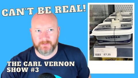 The Carl Vernon Show # 3: Blackouts, soy-infused roadblocks, and tags on butter!