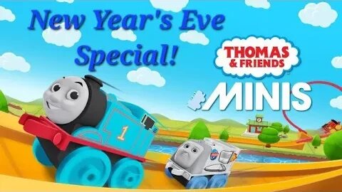 Chopstix and Friends! Thomas and Friends minis - New Year's eve special! #chopstixandfriends