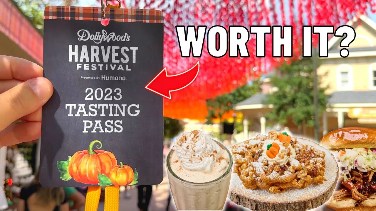 Is The Dollywood Tasting Pass Worth It? We Try EVERY Dollywood Harvest