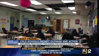 Community helps raise money to bring heat to city schools