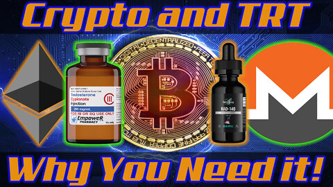 $131 Free Crypto! Why You Need Crypto Currency for TRT, SARMs and Peptides! Bitcoin, Ethereum Monero