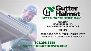 50% Off, 0 Interest, 0 Payments For 12 Months // Gutter Helmet