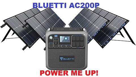 BLUETTI AC200P Portable Power Station 2000W Solar Generator Review