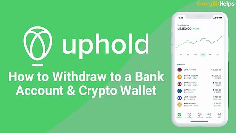 How to Withdraw from Uphold (2023): Withdraw Money & Crypto from Uphold