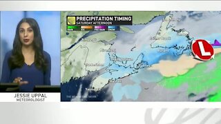 Icy conditions and damaging winds move across Atlantic Canada
