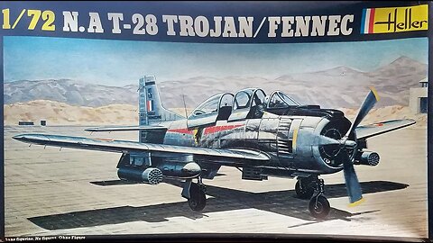 1/72 Heller T-28 Trojan Review/Preview