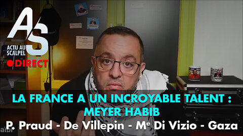 Direct 15 nov 23 : La France a un incroyable talent : M. Habib ! Praud - Villepin - Di Vizio - Gaza