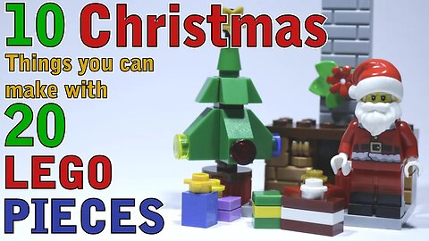 10 Christmas things you can make with 20 Lego pieces