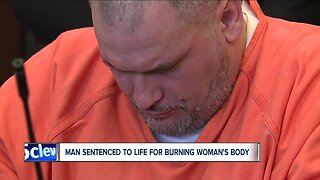 Akron man sentenced for strangling woman, setting body on fire