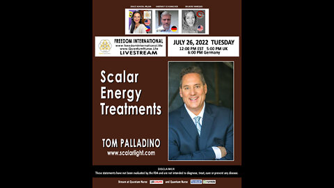 Tom Palladino - Scalar Energy Treatments