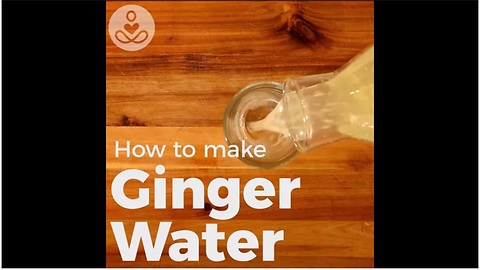 Ginger water recipe treats migraines, heartburn, joint and muscle pain