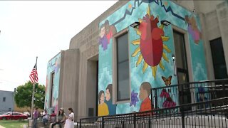 Milwaukee community artist shares special connection to site of her latest mural