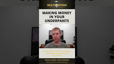 Build Passive Income Like the Guy in His Underpants