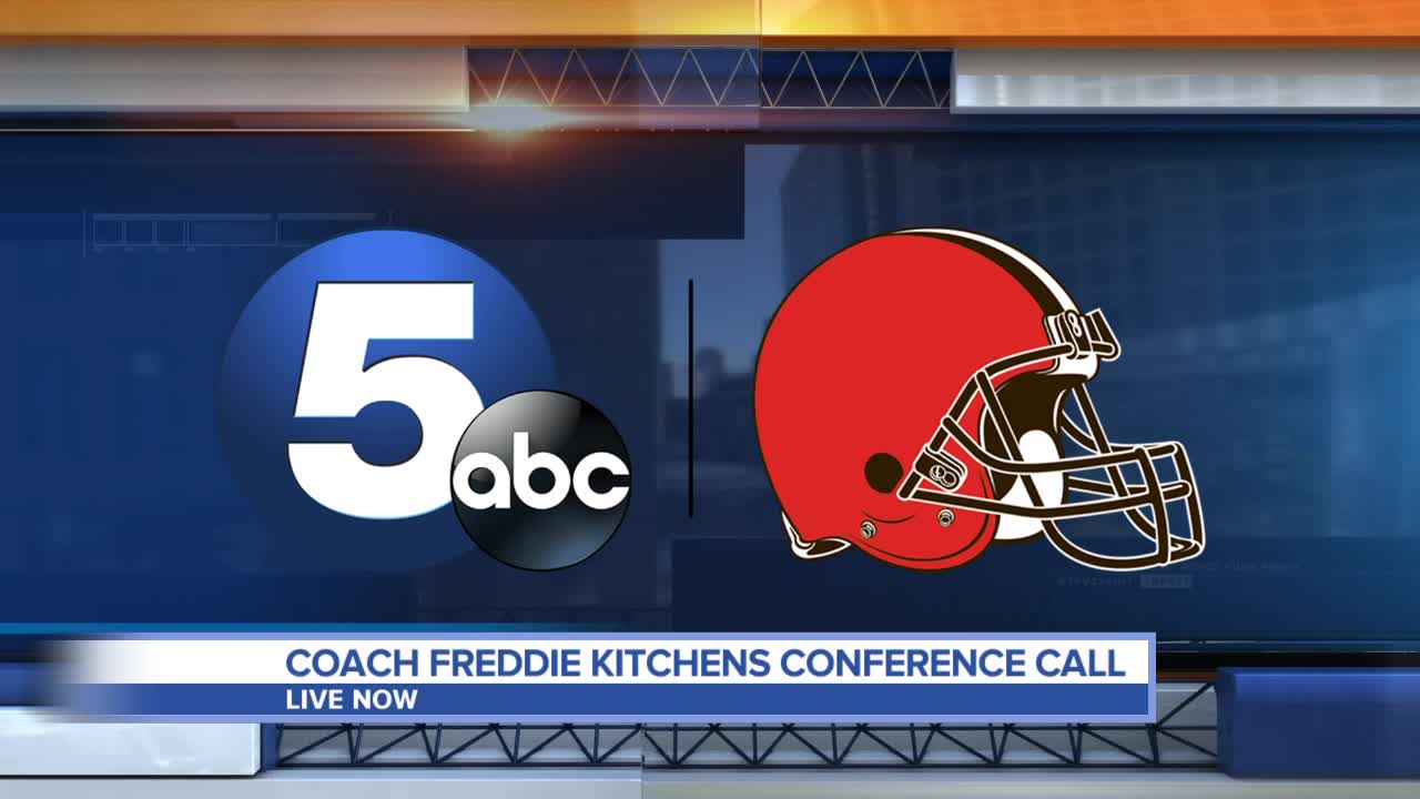 Head coach Freddie Kitchens holds conference call