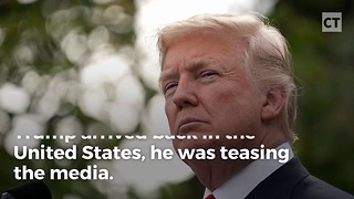 Trump Teases the Media