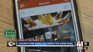 Liquor store launches delivery app ahead of Super Bowl Sunday