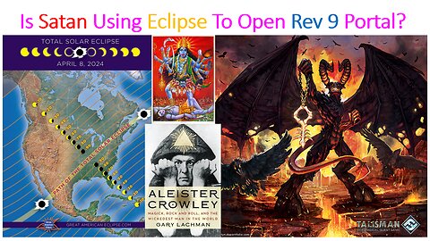 Eclipse Worship Opens Revelation 9 Portals?