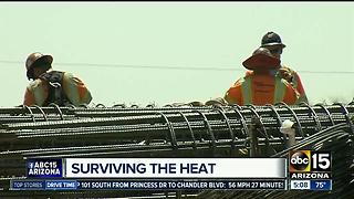 ADOT helping workers stay cool during heat wave