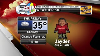 Weather Kid - Jayden