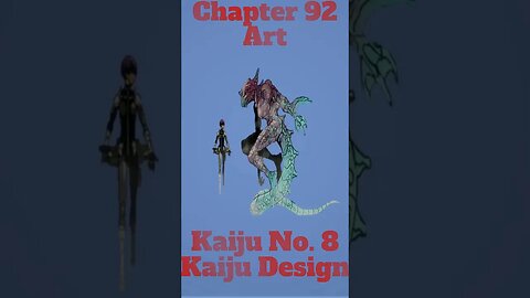 Kaiju No. 8 Chapter 92.1 Amazing Kaiju Designs and Shaking that Tail #Kaiju #monster #KN8 #shorts