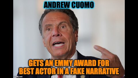 Andrew Cuomo- wrecks New York- gets an emmy -Covid, the nursing home deaths, aand all the awards