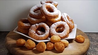 Soft As A Feather With A Crispy Crust! Fluffy Quick Cottage Cheese Donuts Without Yeast!